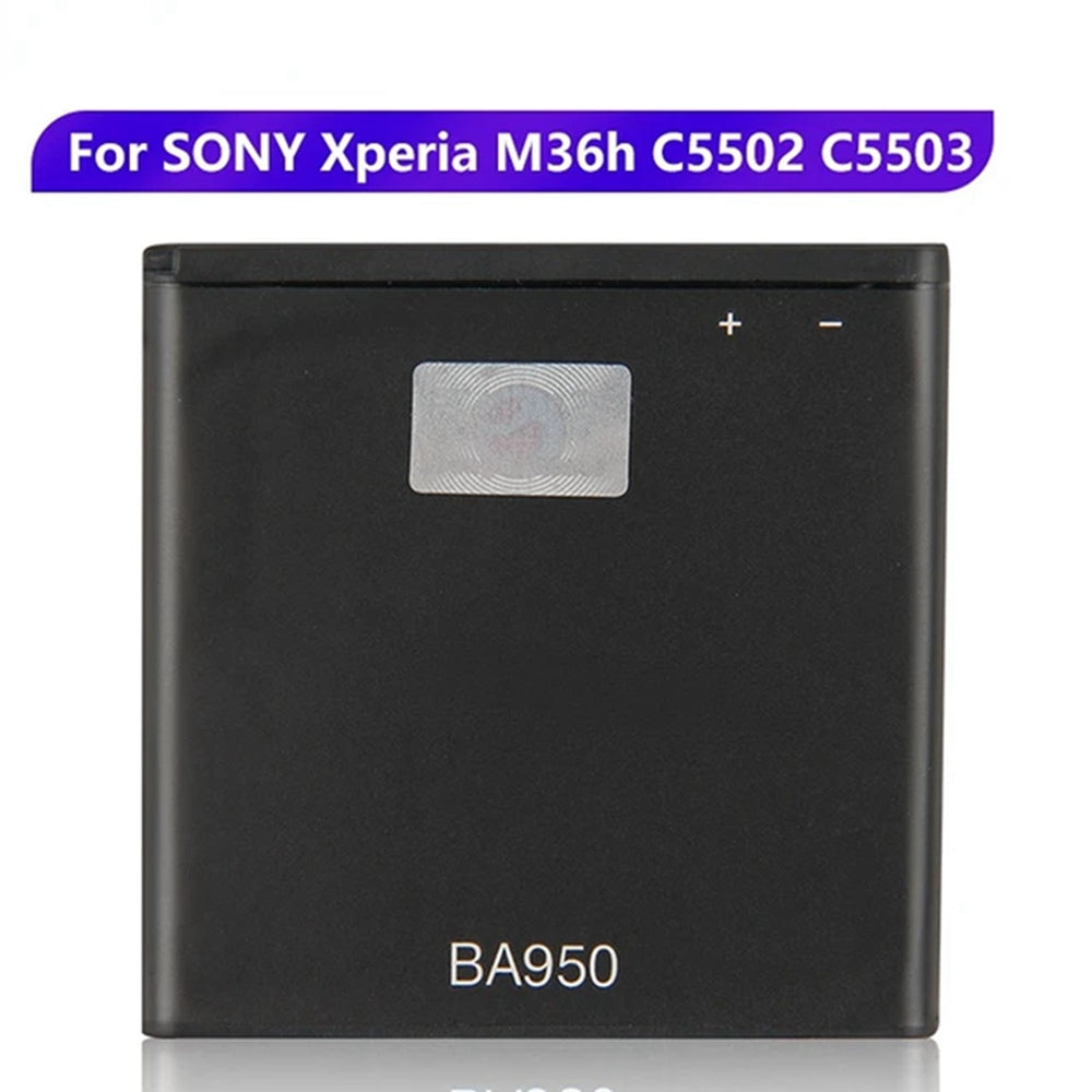 Batterie de remplacement pour Sony Xperia ZR SO-04E M36h (C5502 C5503), BA950 Batterie de remplacement pour Sony Xperia ZR SO-04E M36h (C5502 C5503), BA950